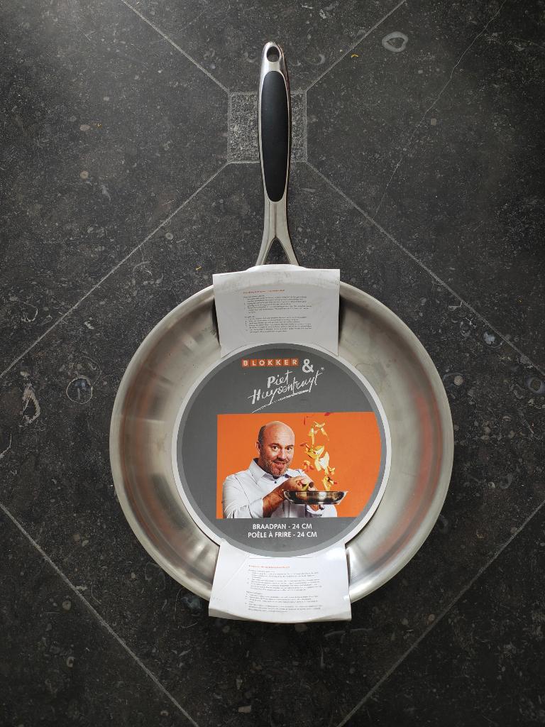 Pôele Piet Huysentruyt, Neuf, Inox, Enlèvement ou Envoi, Plaque céramique