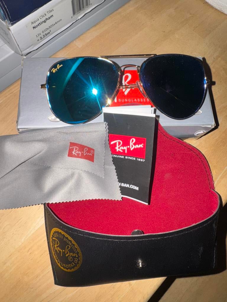 Ray ban aviator a vendre, Ophalen, Zonnebril, Blauw, Nieuw