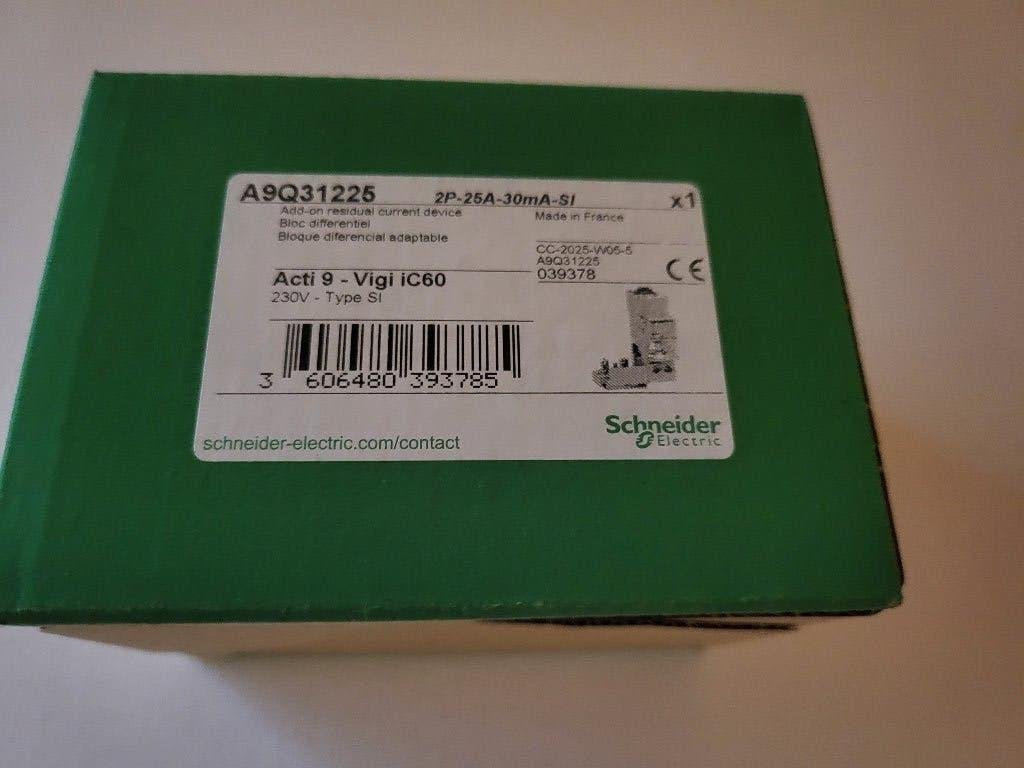 10 stuks nieuwe vigi iC60 aardlekschakelaar A9Q31225, Enlèvement ou Envoi, Neuf, Interrupteur différentiel