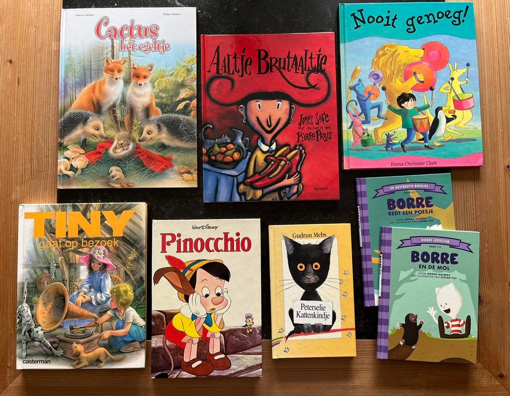 8 kinderboeken voor peuters & kleuters, Boeken, Kinderboeken | Kleuters, Zo goed als nieuw, Ophalen of Verzenden