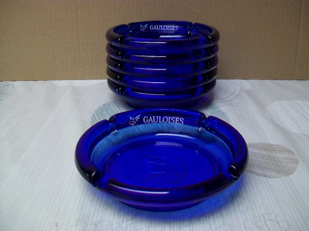 Asbak Gauloises Cigarettes Cendrier Ashtray Vintage Retro., Collections, Enlèvement ou Envoi, Utilisé, Cendrier