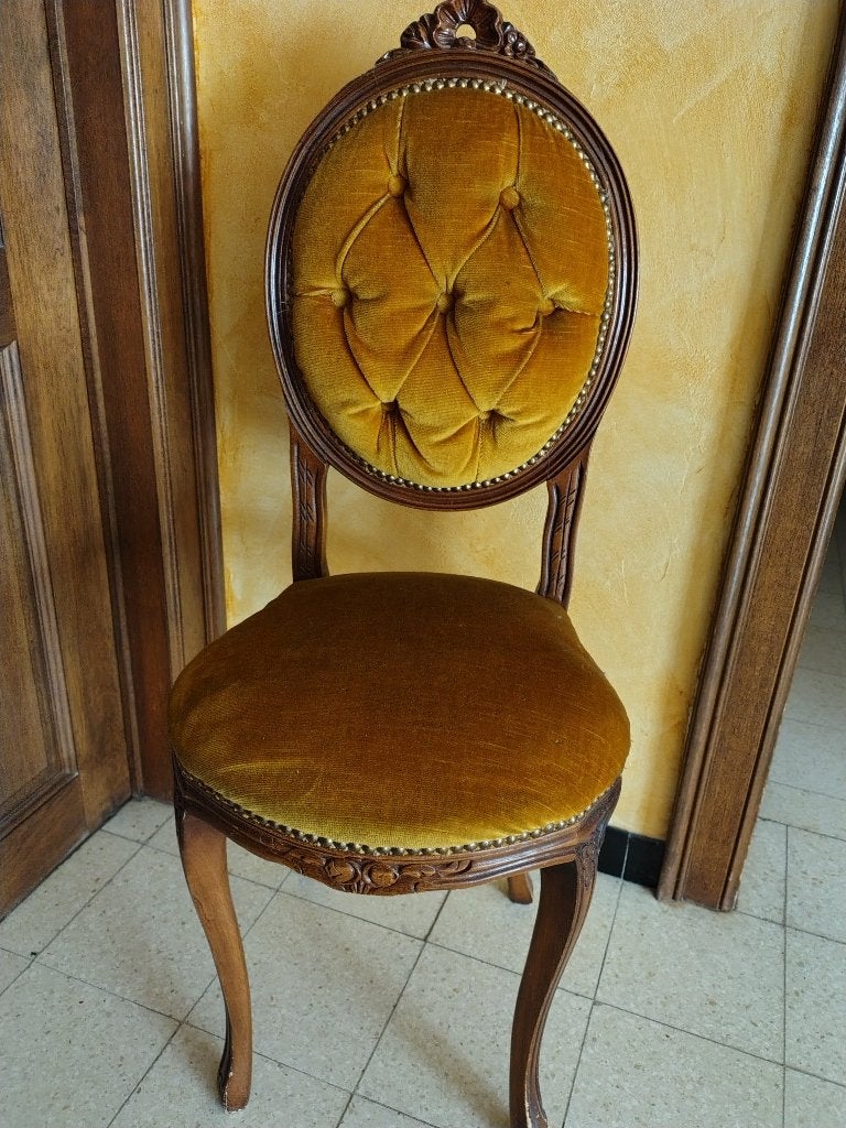 Antieke Louis XV stoel, Ophalen