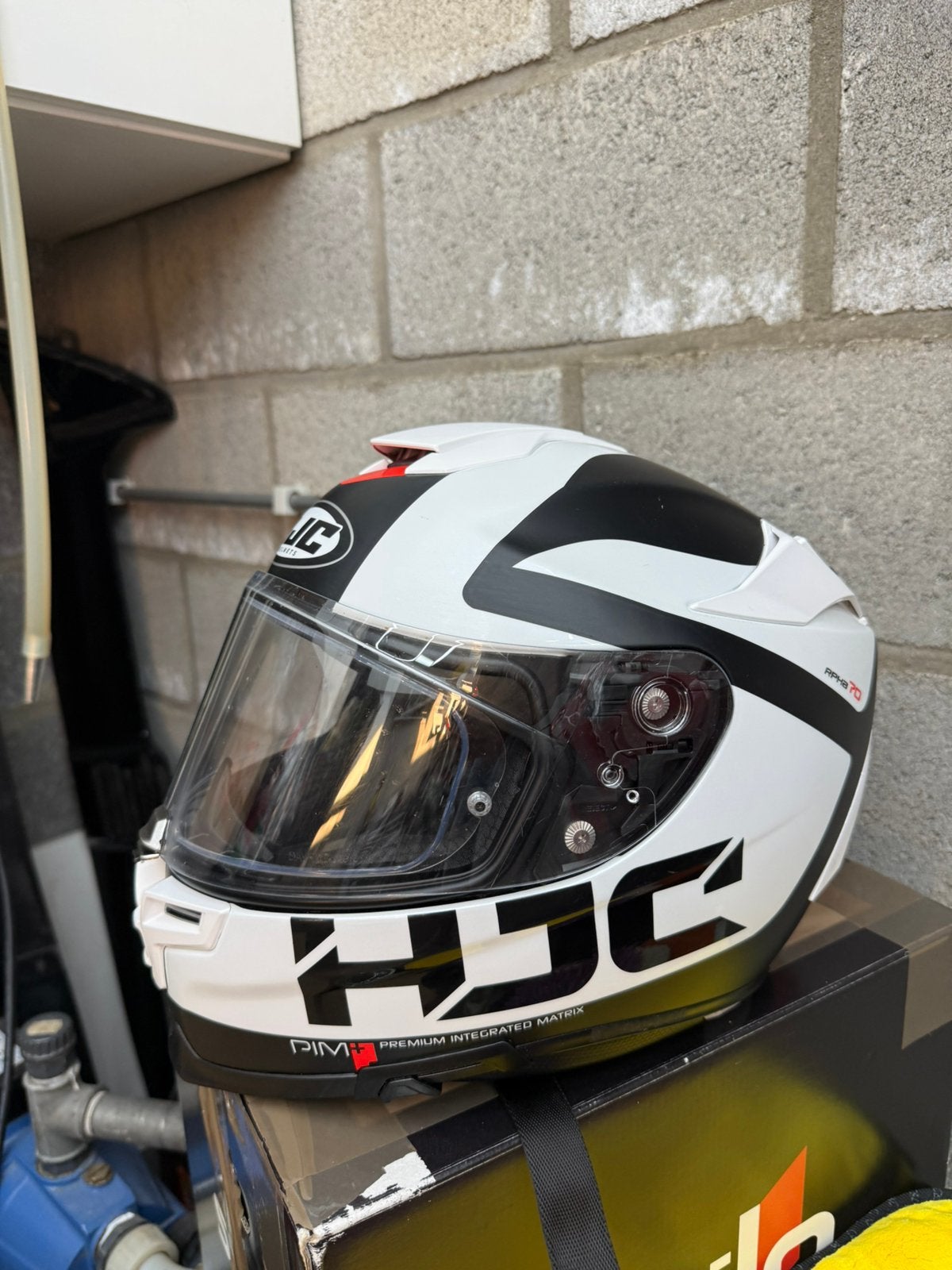 Hjc rpha alpha 70, Motoren, Kleding | Motorhelmen, Ophalen of Verzenden, L, HJC