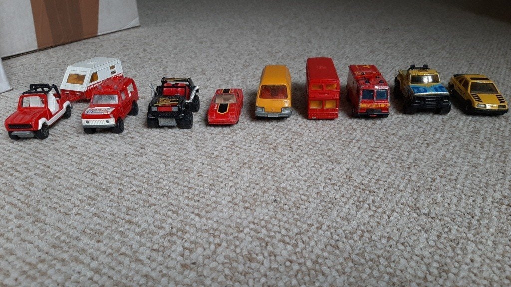 Set Matchbox en Majorette auto's voor 25€, Ophalen of Verzenden, Zo goed als nieuw, Auto, Matchbox