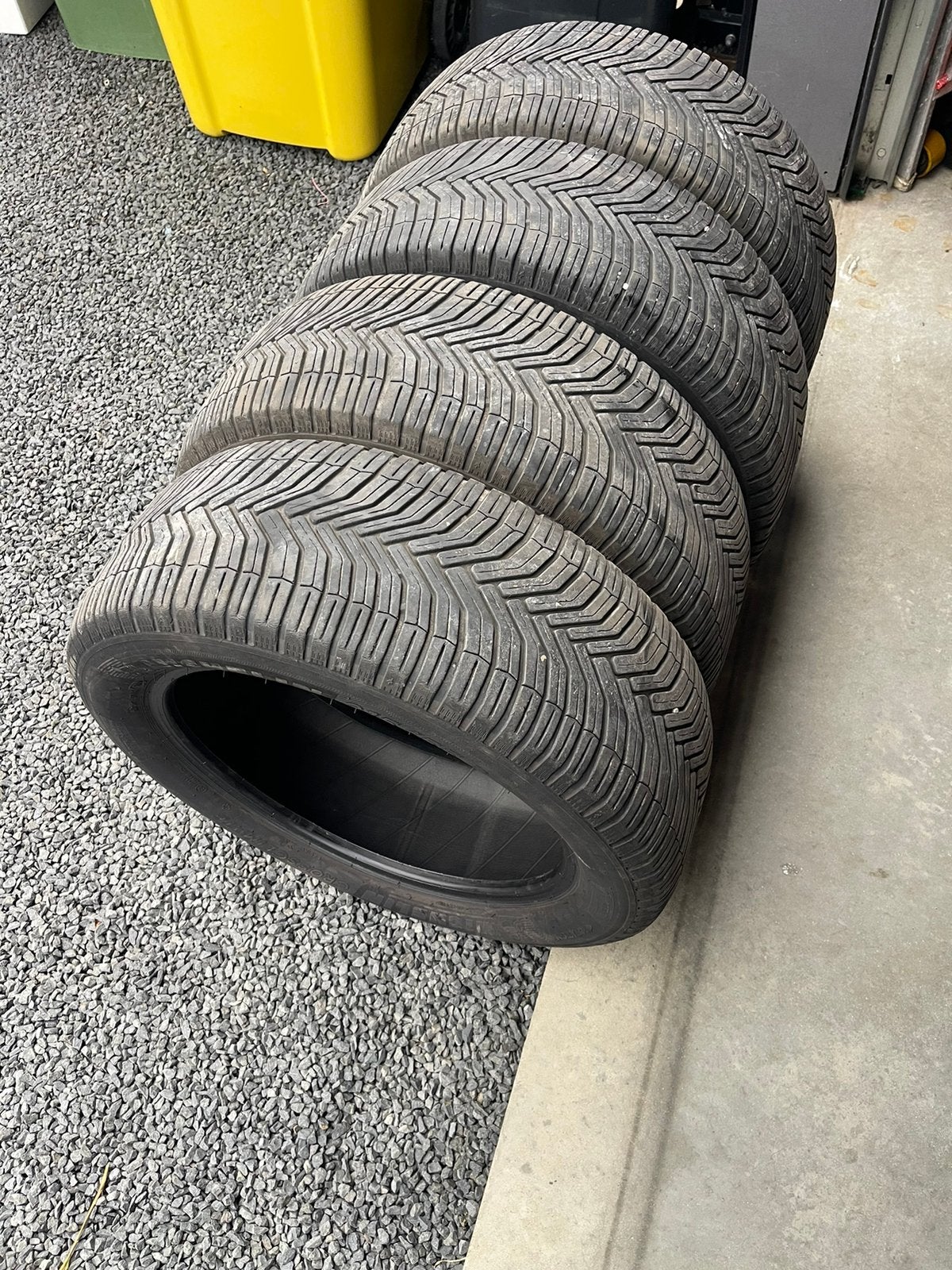 Banden Michelin 4X 115/55/17, Ophalen of Verzenden, Zo goed als nieuw