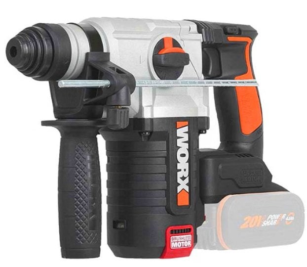 WORX Perforateur sans fil 20V WX380.9 SDS-Plus, Enlèvement, Comme neuf