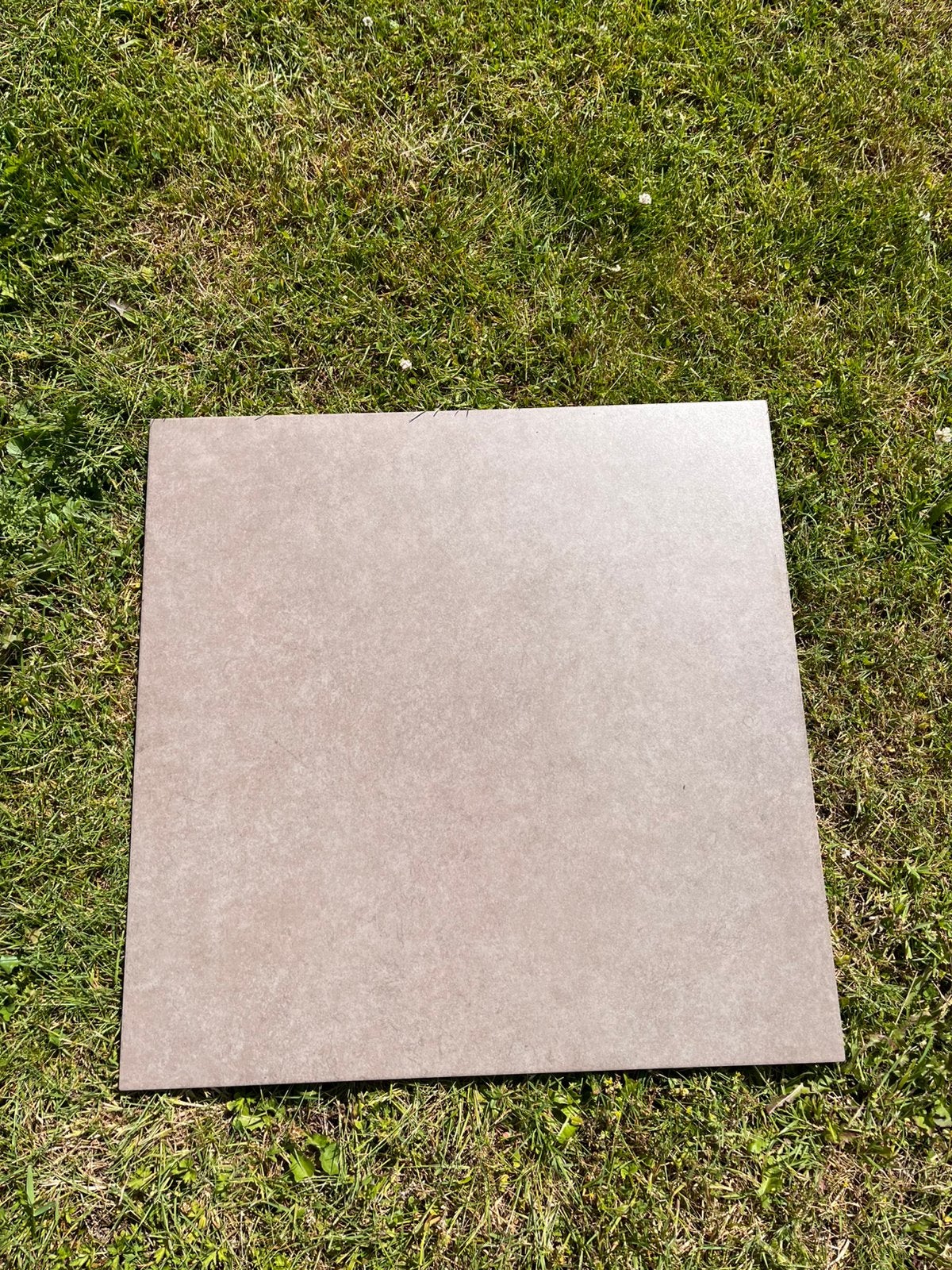 Carreaux 60x60 en grès cérame moka, Neuf, 60 cm ou plus, Carrelage de sol, Céramique
