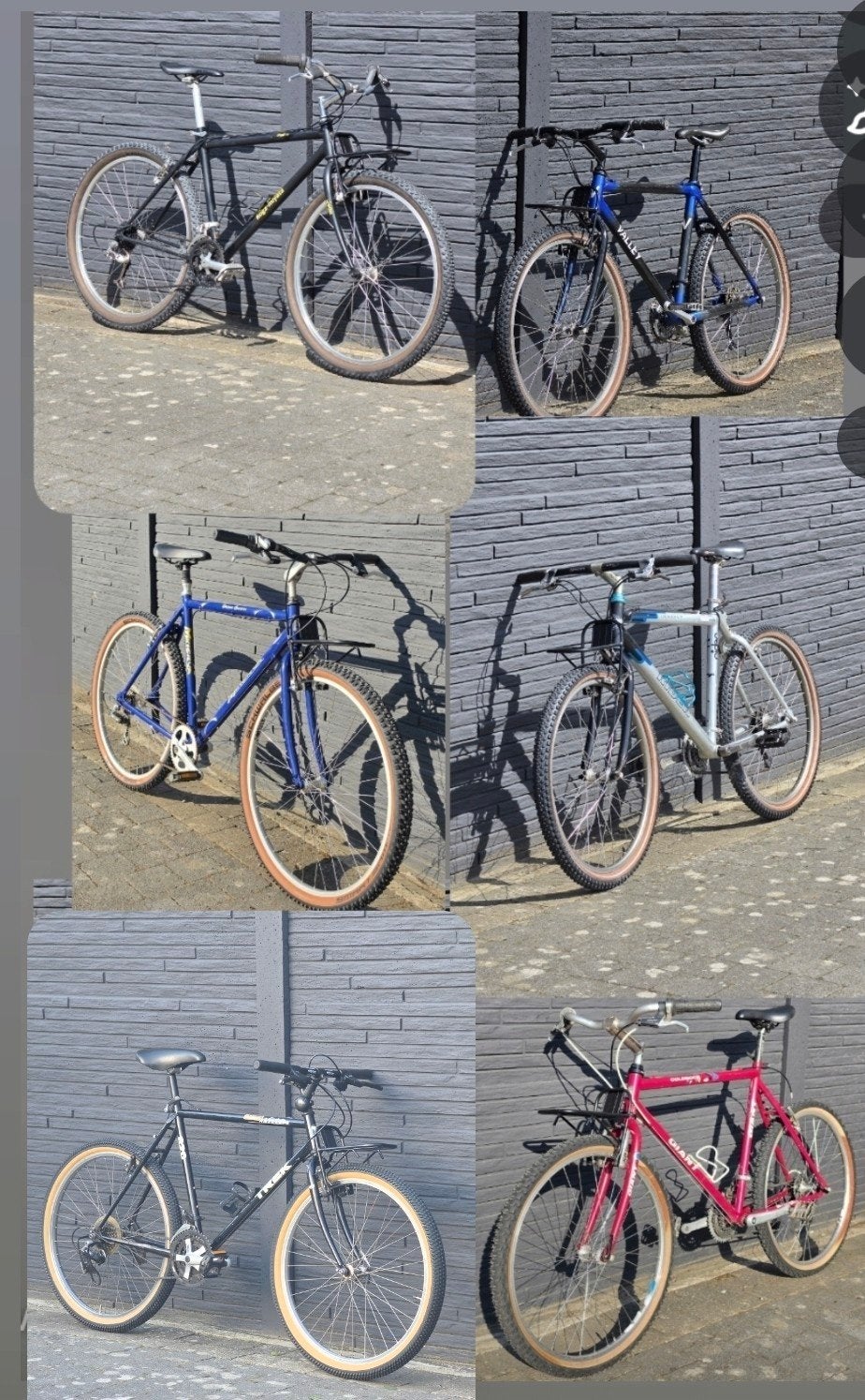 Vente de VTT Restomod Cruiser rétro/vintage en acier/alu/car, Frein sur jante, Enlèvement, Utilisé, Hommes