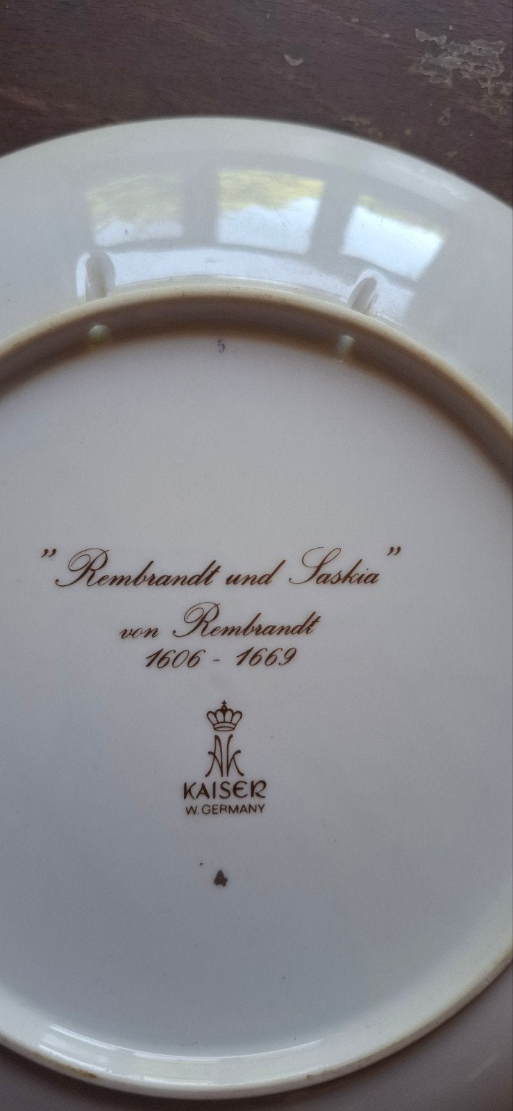 Antiek wandbord van AK Kaiser., Antiek en Kunst, Ophalen