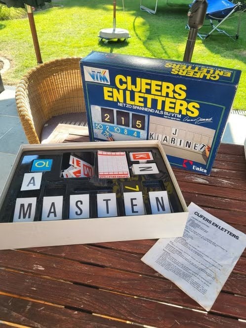 Jeu de plateau classique « Chiffres et lettres » (Unica), Enlèvement
