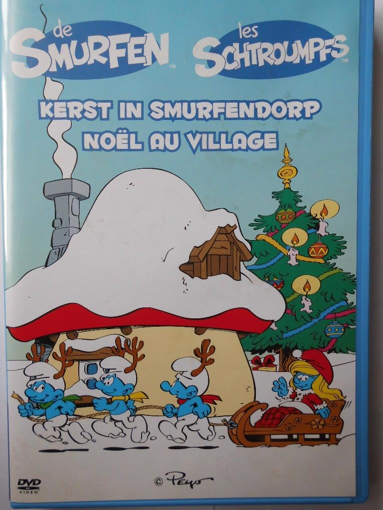 De Smurfen - Kerst in het Smurfendorp, CD & DVD, DVD | Enfants & Jeunesse, À partir de 6 ans, Enlèvement ou Envoi, Comme neuf