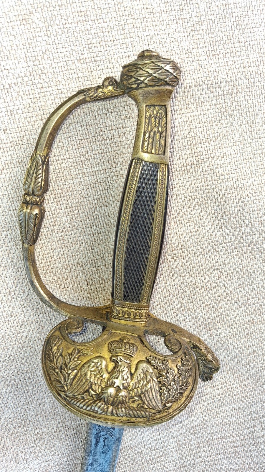 Épée française d'officier supérieur d'époque Napoléon, Enlèvement ou Envoi, Armée de terre, Épée ou sabre