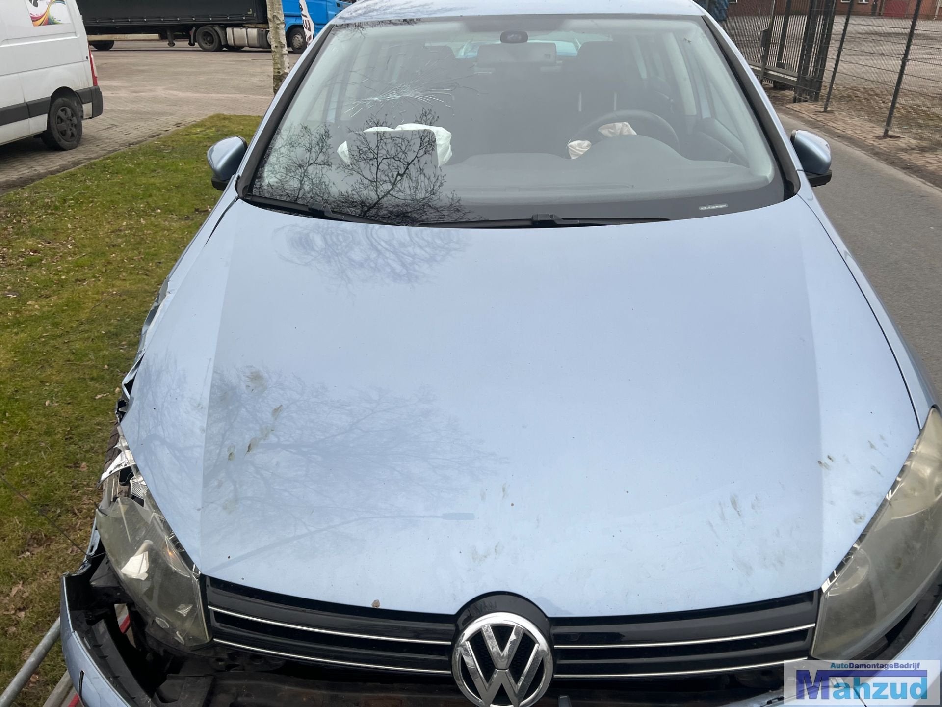 VW GOLF 6 licht Blauw LA5Q motorkap 2009-2013, Gebruikt, Volkswagen, Volkswagen AG, Vw@volkswagen.de