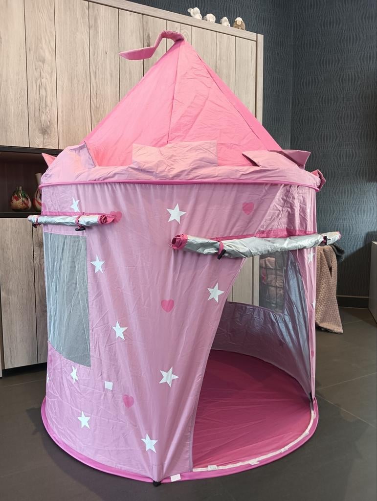 Rose prinses speeltent, Ophalen