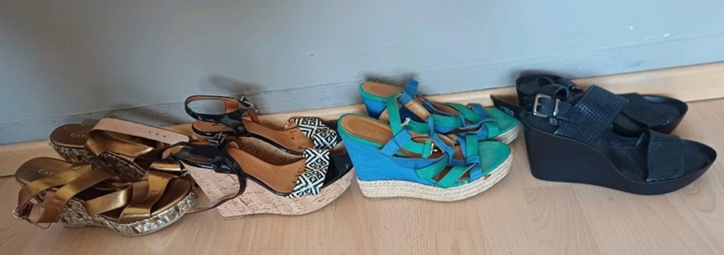 Pakket met 40 paar dames schoen en laarzen., Kleding | Dames, Schoenen, Ophalen, Gedragen