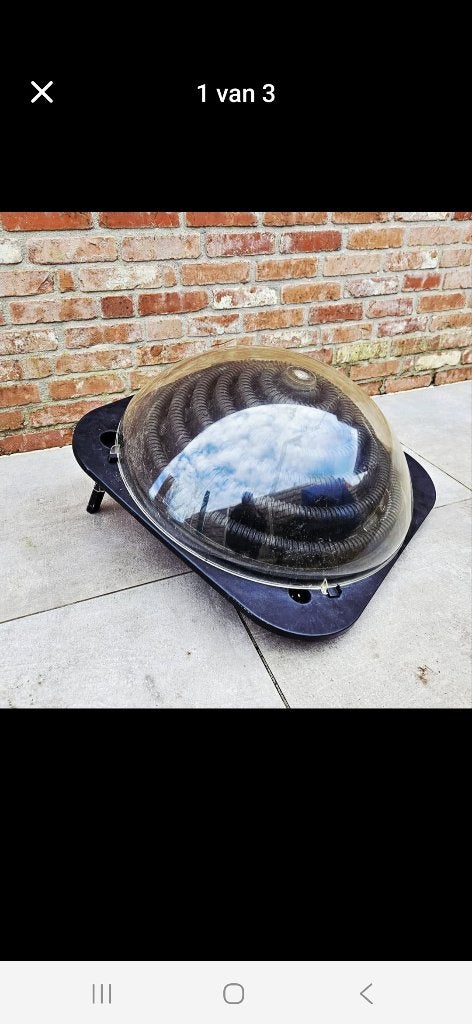 Solar bol, Tuin en Terras, Ophalen, Zo goed als nieuw