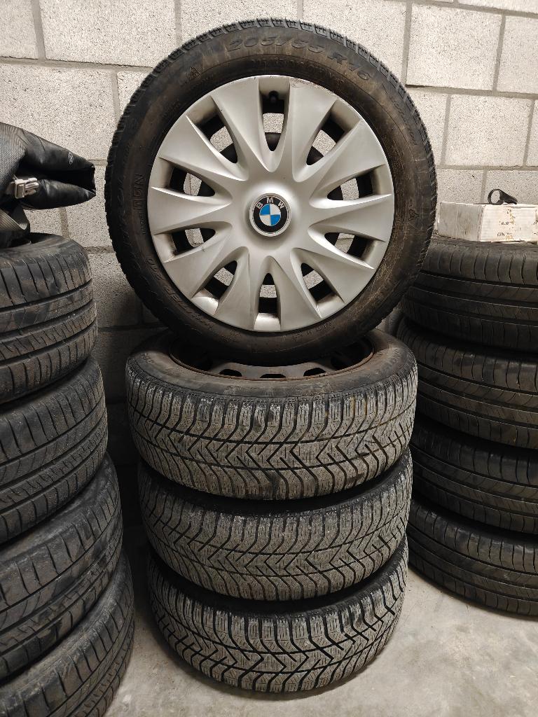 Pirelli snow control serie 3 winter 210, Ophalen, Gebruikt, 16 inch, Banden en Velgen