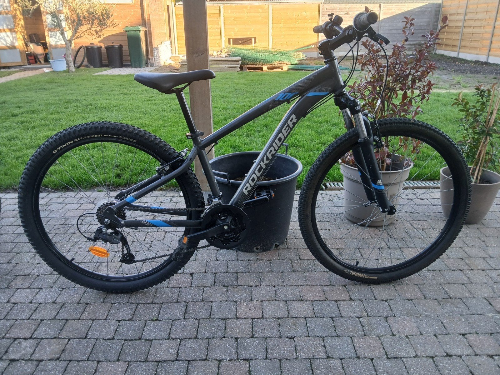 rockrider st100, Ophalen