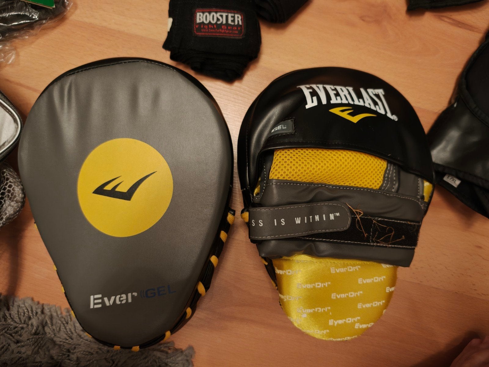 équipement de boxe, Enlèvement