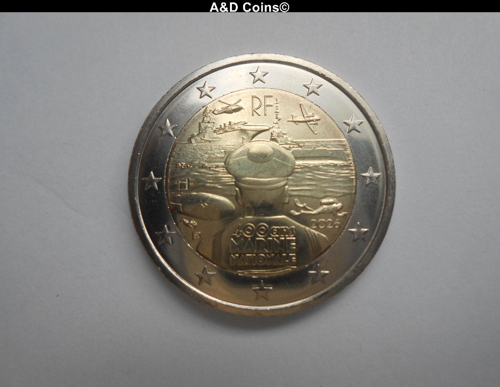 Frankrijk 2 Euro cc 2026, Timbres & Monnaies, Monnaies | Europe | Monnaies euro, Envoi, France, 2 euros, Monnaie en vrac