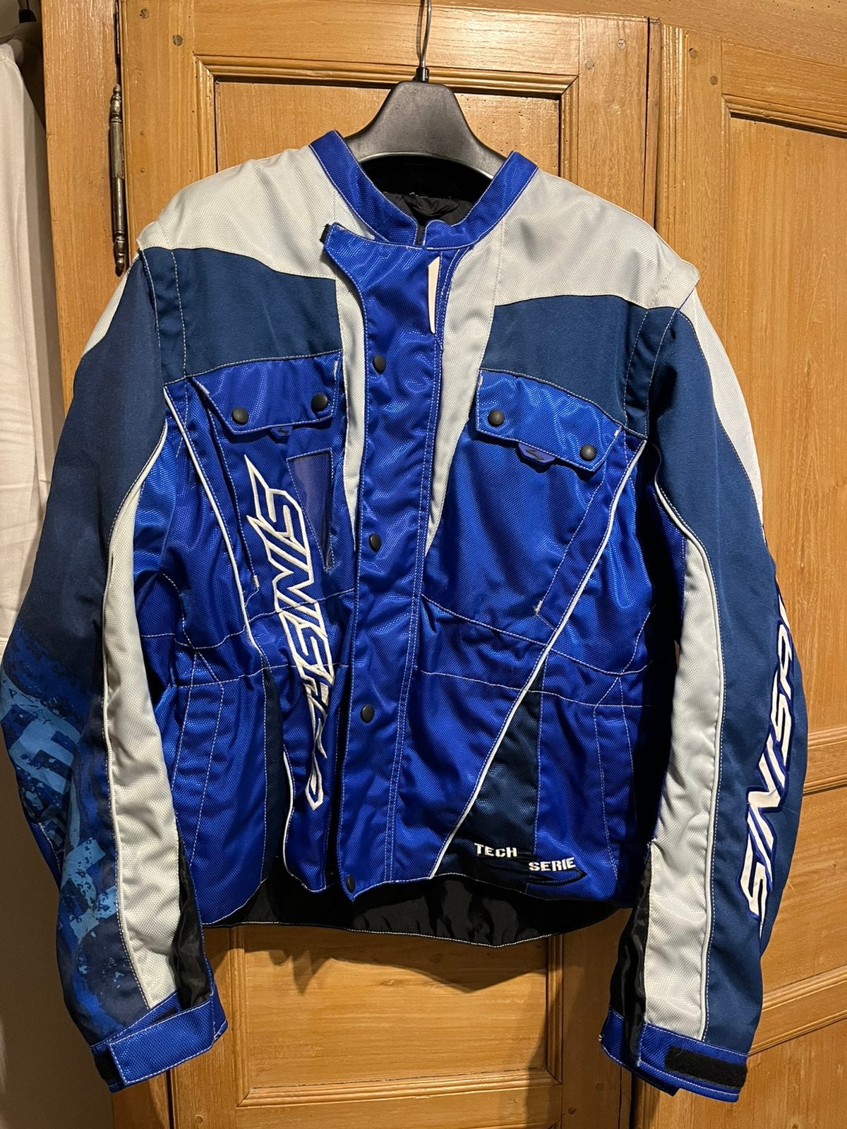 SINISALO Motorcross vest - Vintage, Motoren, Ophalen of Verzenden, Tweedehands, Jas | textiel