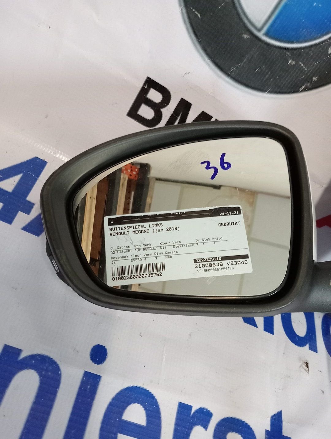 Renault Grand Scenic buitenspiegel Rechts 2020, Gebruikt, -, Renault, -