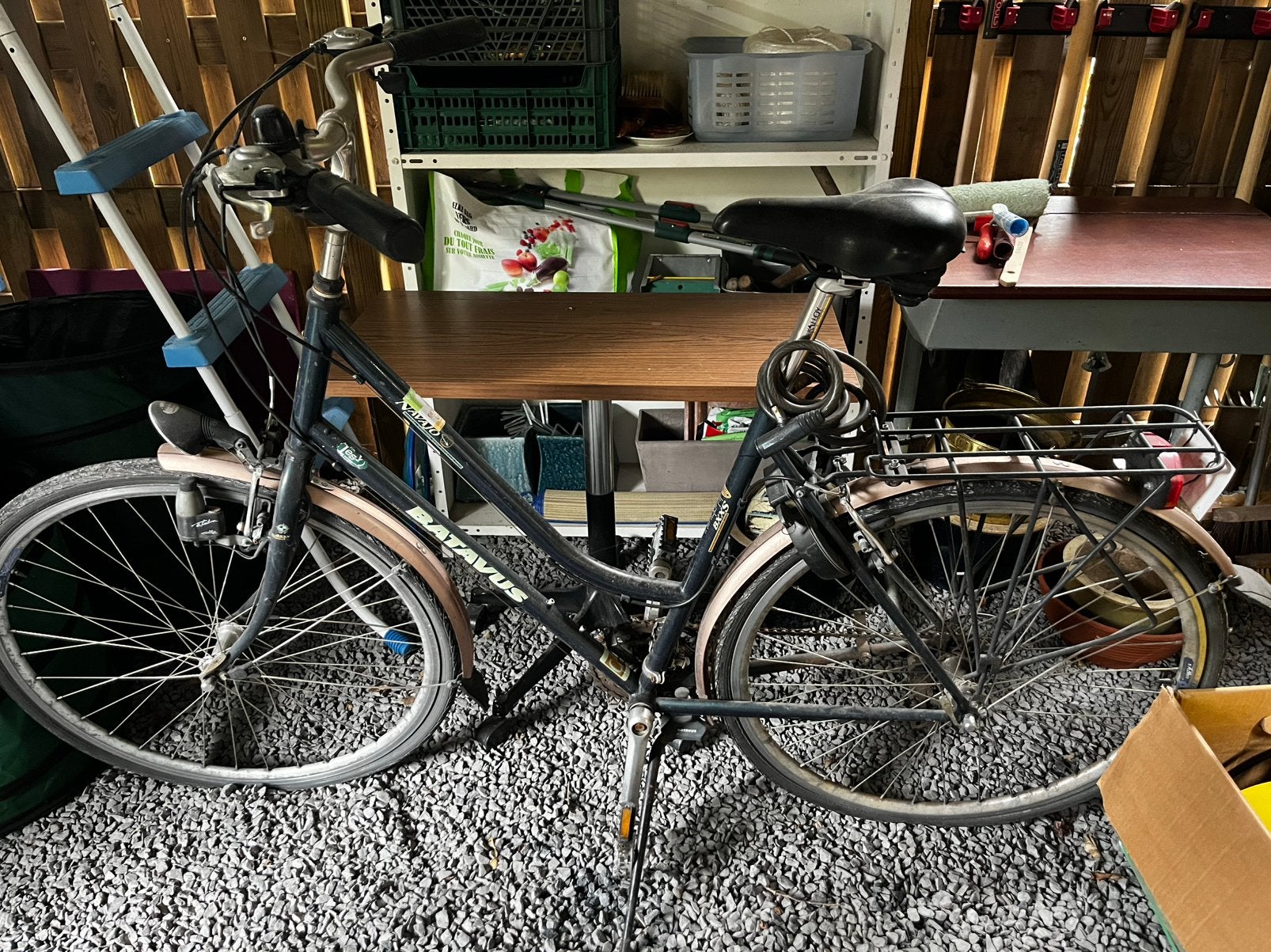 Damesfiets batavus, Fietsen en Brommers, Ophalen, Zo goed als nieuw, Batavus