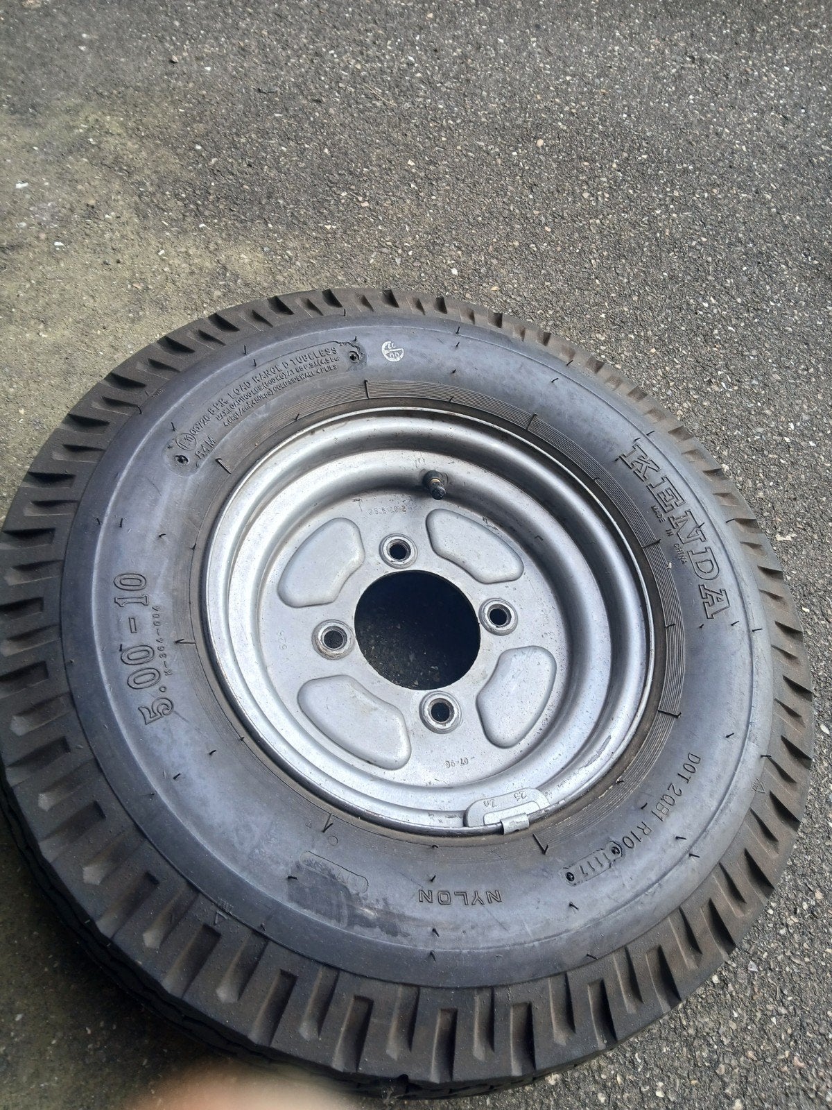 vouw wagen banden en velgen 4x, Auto-onderdelen, Banden en Velgen, Ophalen