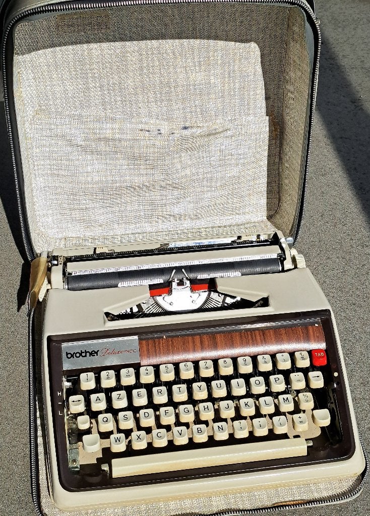 Typemachine Brother, Ophalen, Gebruikt
