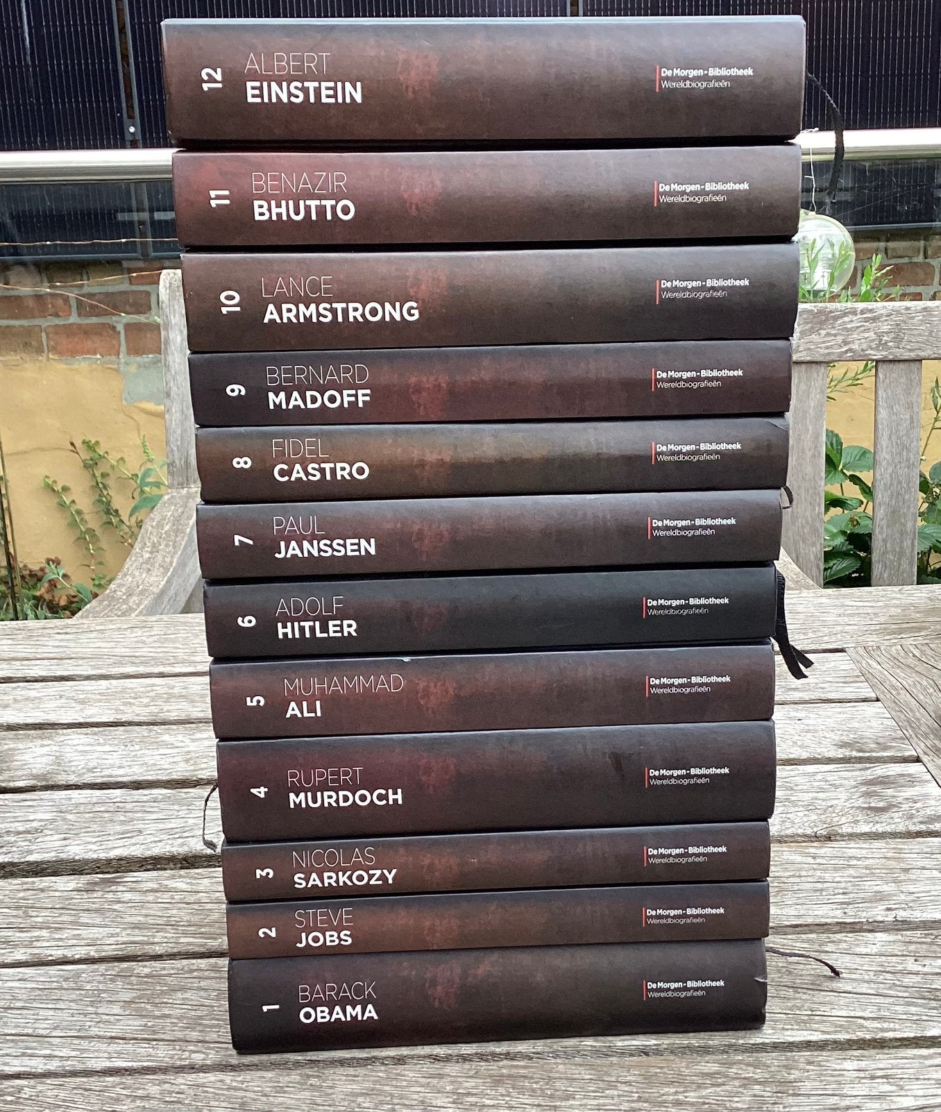 Biographies du monde, Bibliothèque De Morgen, Enlèvement ou Envoi, Comme neuf