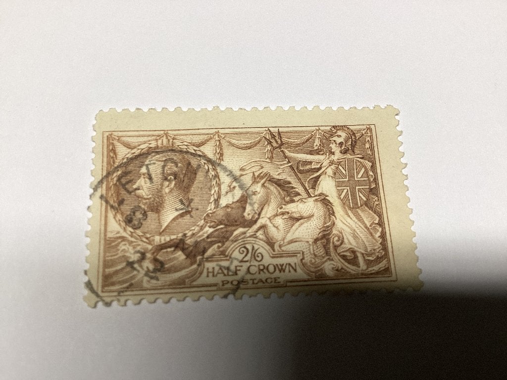 Timbre Roi George V, Enlèvement ou Envoi, Affranchi