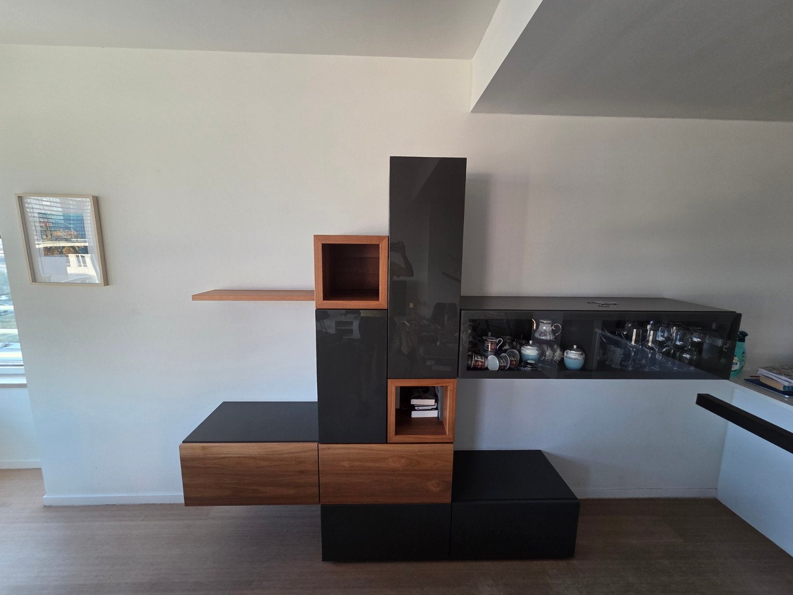 Armoire murale/unité murale design Hülsta NEO - système flot, Enlèvement