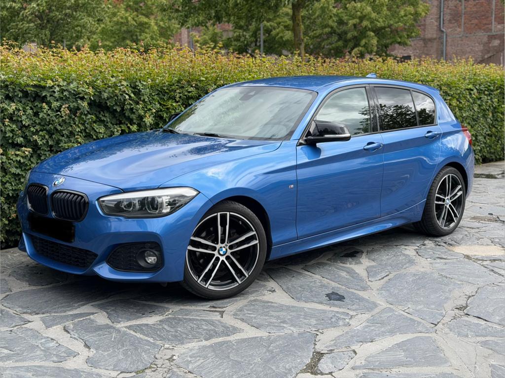 Bmw f20 118i Benzine / M-Sport / Automaat / Xenon / Camera, Automaat, Blauw, Alcantara, Bedrijf