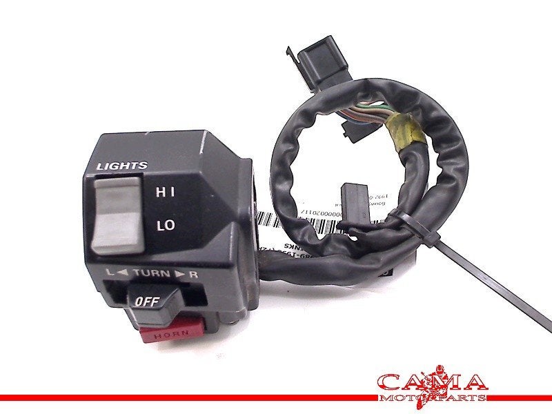 STUURSCHAKELAAR LINKS Yamaha FZR 600 1989-1993 (FZR600 3HE), Motoren, Yamaha Motor Europe N.V., Gebruikt, Customersupport@yamaha-motor.co.uk