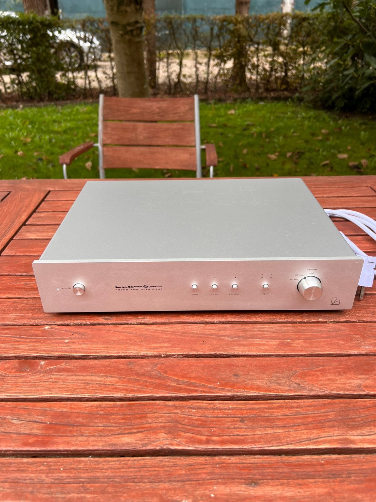 Luxman E-200 MM/MC phono voorversterker – nieuwstaat, Audio, Tv en Foto, Ophalen of Verzenden, Zo goed als nieuw