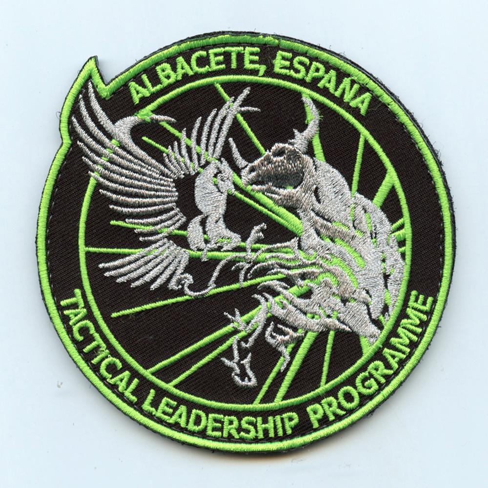 NATO Belgische luchtmacht patch TLP stier Albacete velcro, Envoi, Armée de l'air, Emblème ou Badge