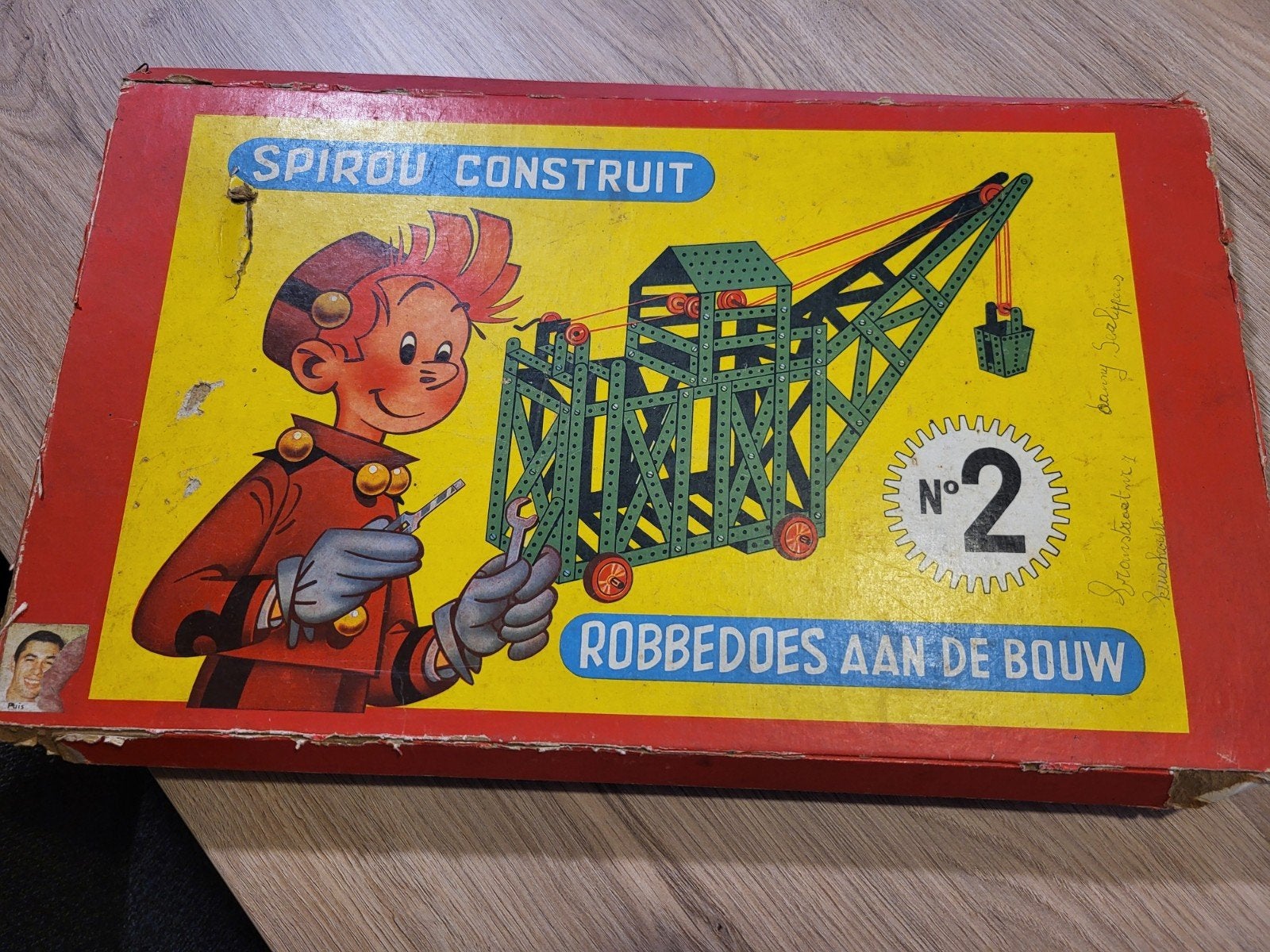 Vintage Robbedoes Aan De Bouw / Spirou Construit – Nr. 2, Verzamelen, Ophalen