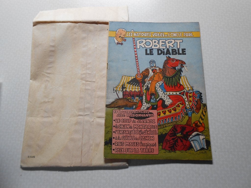 Oom wim 11 Robert le Diable 1954 1 ste druk. In originele Du, Boeken, Stripverhalen, Eén stripboek, Eddy Paape., Ophalen of Verzenden