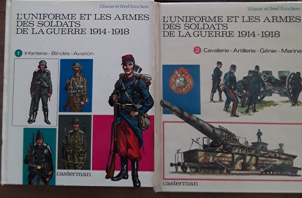 Funcken armes et uniformes 1ere GM volumes 1 et 2, Enlèvement ou Envoi