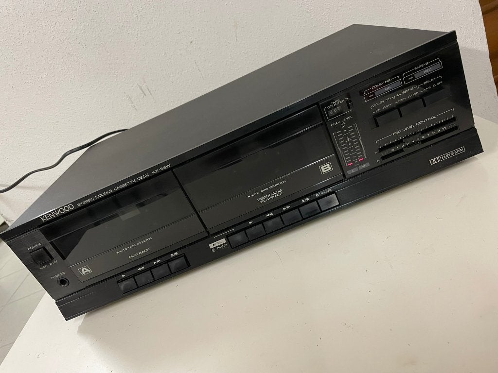 Cassettedeck Kenwood KX-56W, Ophalen of Verzenden, Dubbel, Kenwood