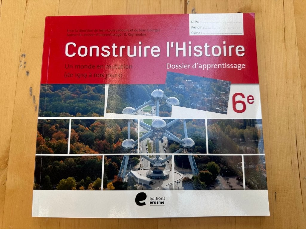 Construire L'histoire - 6e - Dossier d'apprentissage, Enlèvement, Comme neuf, Secondaire, Histoire