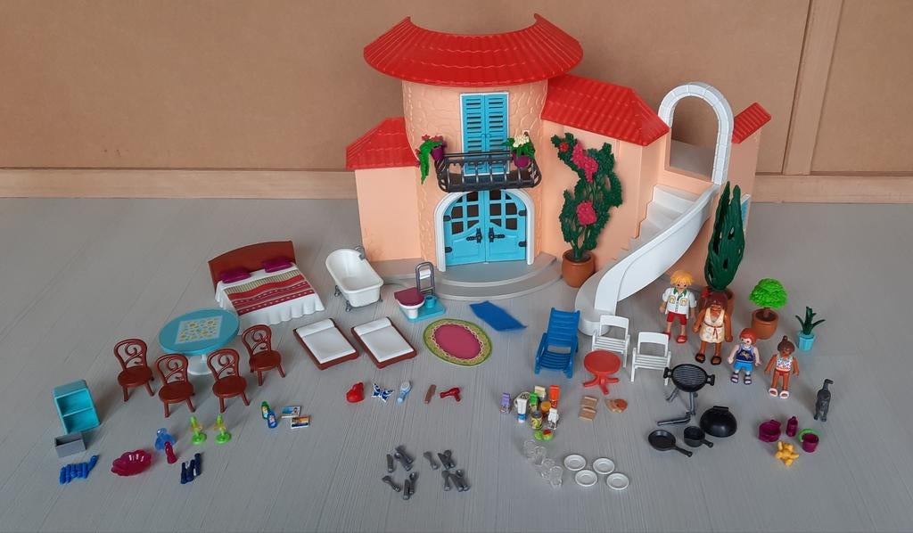 Villa Playmobil, Enfants & Bébés, Jouets | Playmobil, Enlèvement ou Envoi, Comme neuf, Ensemble complet