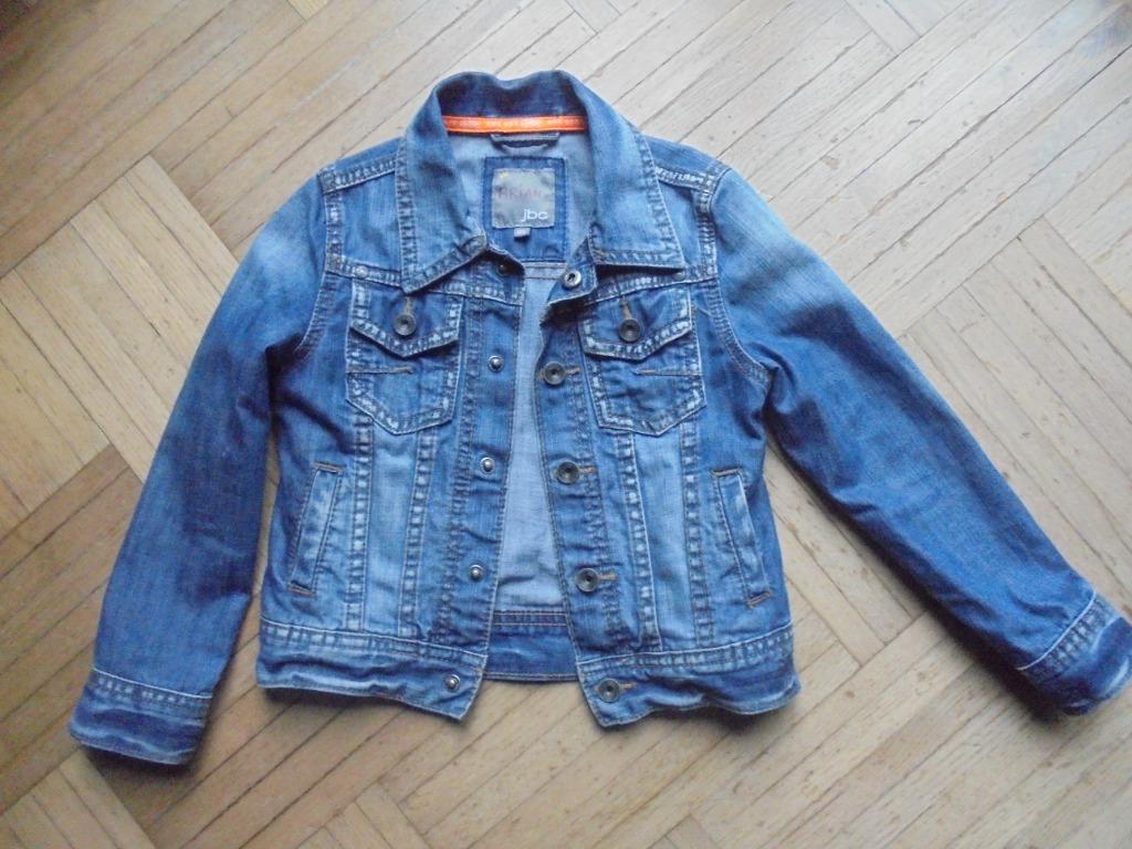 jeansjas maat 104, Kinderen en Baby's, Kinderkleding | Maat 104, JBC, Ophalen of Verzenden, Zo goed als nieuw, Jongen