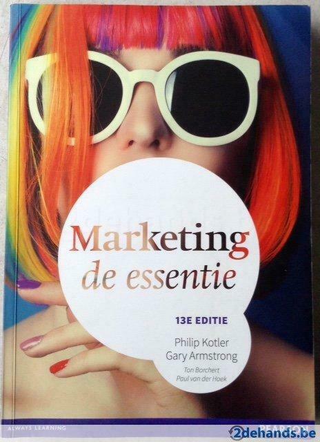 A vendre Marketing, 1B TEW, 13e édition, nickel!, Enlèvement, Comme neuf, Enseignement supérieur