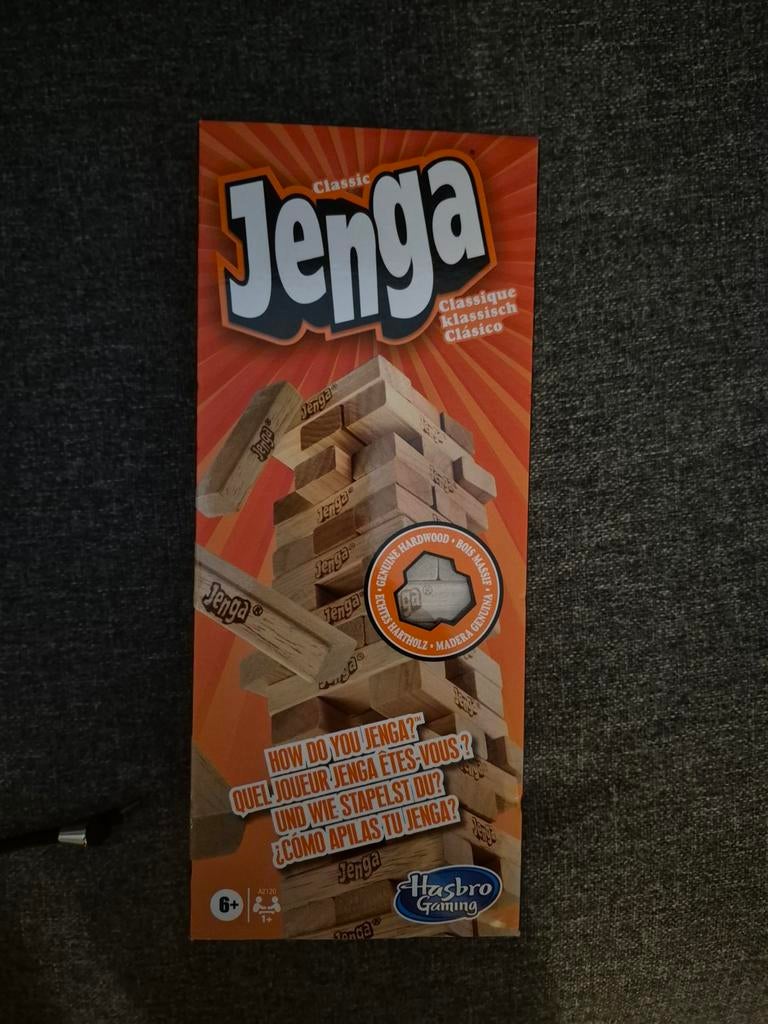 Jouet en bois Jenga, Enlèvement