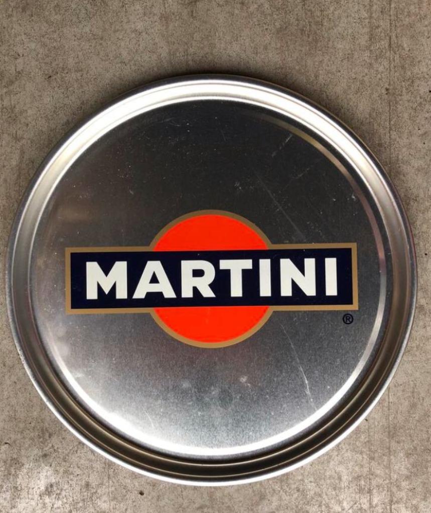 Martini Metalen Dienblad, Verzamelen, Ophalen, Nieuw, Gebruiksvoorwerp