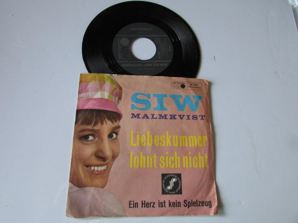 SIW MALMKVIST, LIEBESKUMMER LOHNT SICH NIGHT, SINGLE, Gebruikt, 7 inch, Single, Ophalen of Verzenden