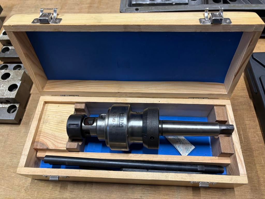 Hbm automatische tapkop draadtap draadtappen mk3 mc3, Enlèvement, Comme neuf