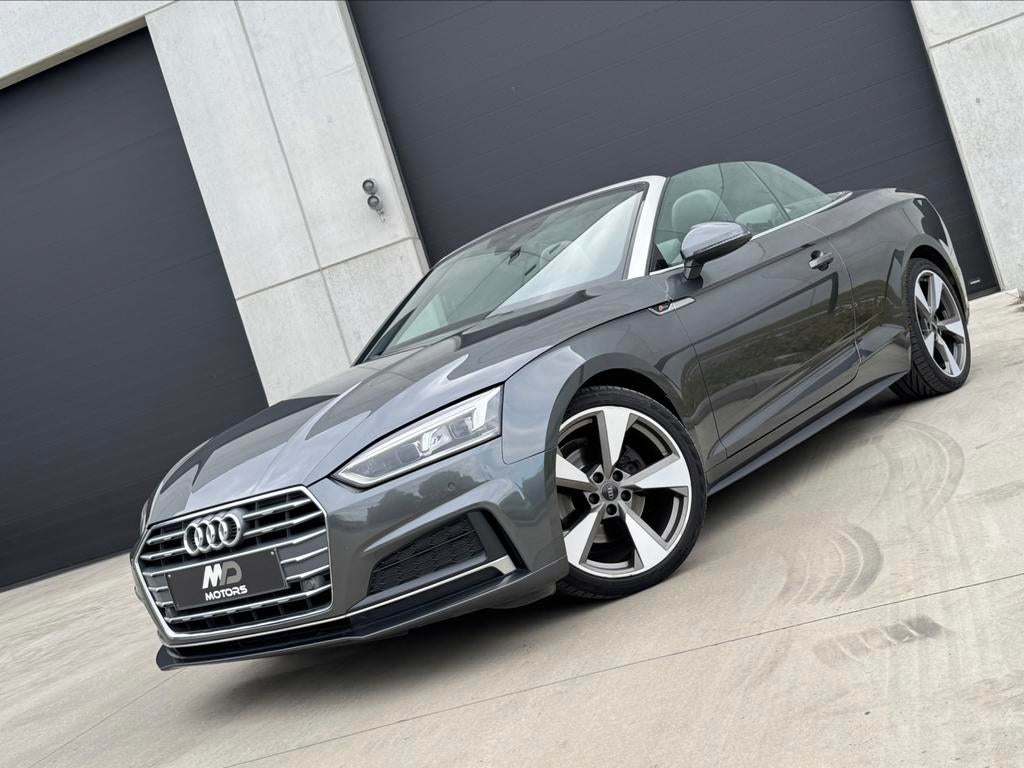 Audi A5 Cabrio 2.0TDI- 3x Sline - S tronic - B&O - DriveSele, Auto's, Audi, Automaat, Testrit aan huis, USB, Euro 6