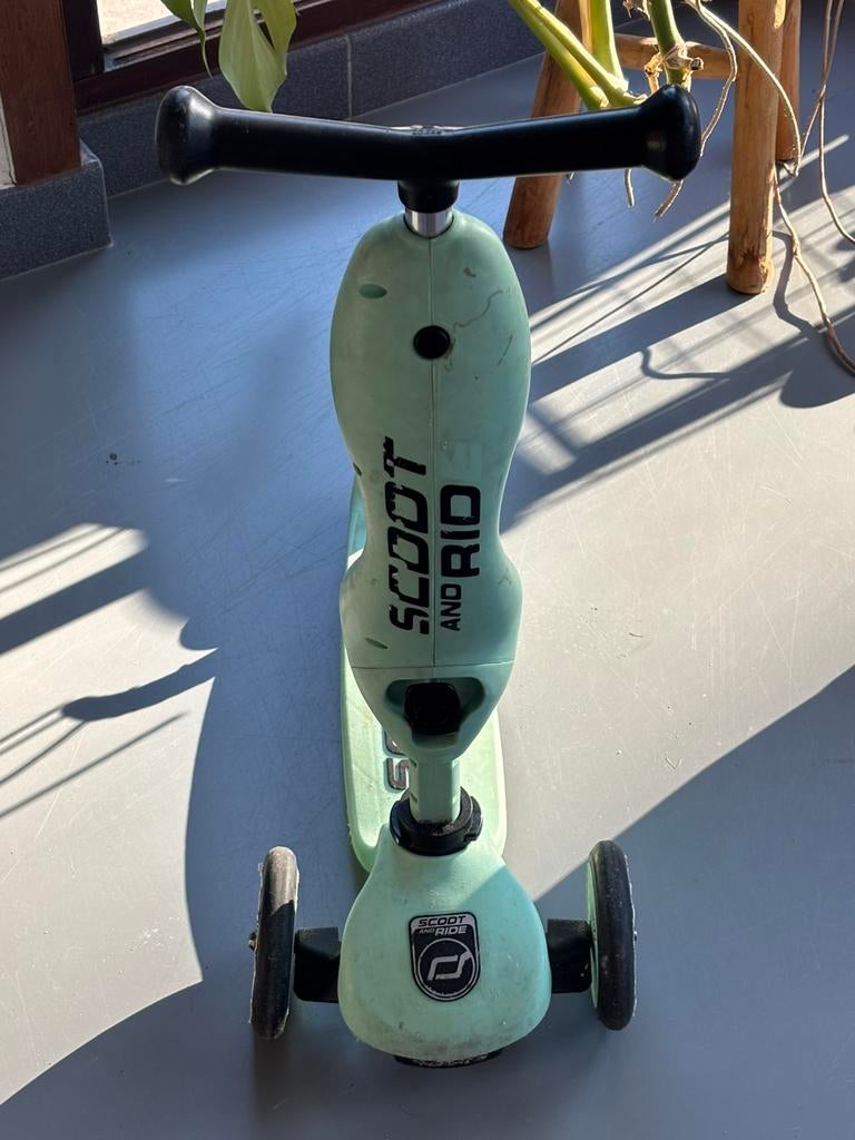 Step scood and ride, Ophalen, Gebruikt
